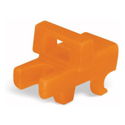 WAGO 2006-7300 Snap-in Lockout for 2002/2006/2016-7100 Series Orange