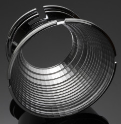 Reflektor LED 74 (Dia.) x 40mm, D 74mm, do użytku z Citizen CLL04x/CLU044, Cree CXA30, Cree CXB30, Ledil, seria: Lenina