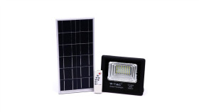 Projektor Led Solarny Vt-25W 12W 4000K 550Lm Ip65 8573