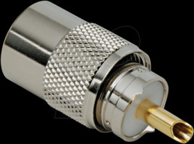 0406011 UHF plug, screw type, RG 59-U