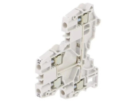 Zacisk rozgałęźny szynowy SNK 0,2÷4mm2 sposoby 1 zaciski 4 szary 1SNK505211R0000 (ZS4-D1)