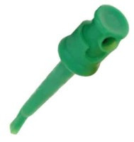 UM127.00G Chwytak plastikowy, zielony, długość 55mm, 60VDC, 10A