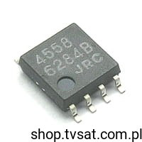 NJM4558M Dual OP Amplifier SMD-SO8 JRC