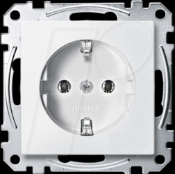 MEG2301-0419 Socket insert - System M, polar white