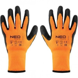 Rękawice robocze zimowe, ochronne odblaskowe rozmiar 8 pomarańczowe 97-612-8 NEO 82.0059