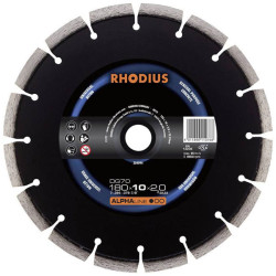 Rhodius 304095 DG70 Diamond Cutting Disc 230mm Concrete Wet/Dry