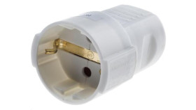 Gniazdo Sieciowe, 16A, 250 V, 2P+E Typ F, Niemieckie Schuko, Rs Pro