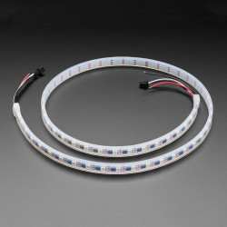 Adafruit High Density NeoPixel UV LED Strip with 60 LED/m - White PCB - 1M