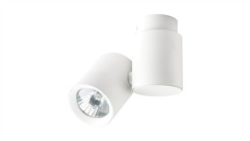 Sufitowy Obrotowy Reflektorek Biały Boston Do Holu, Gu10 Lp-741/1W Wh Light...