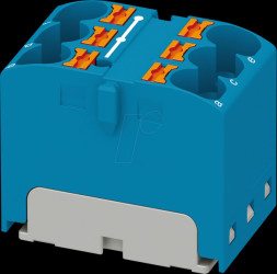 3273792 Distributor block PTFIX, 6x4, blue