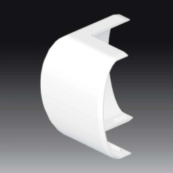 Pokrywa narożna zewnętrzna dla kanałów LE 60 biała 8766_HB