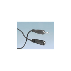 Kabel jack 3,5st wt.-gn. 3m