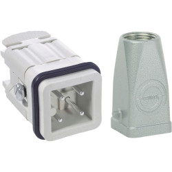 LAPP EPIC&#xAE; KIT H-A 3 SS MTG M20 3P M Metal Straight Entry Housing