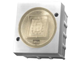 LAMBDA Wyłącznik zwierny przycisk "światło" biały ŁNH-5L/00 OSPEL