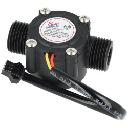 Czujnik przepływu cieczy YF-S201 30 l/min 1/2"