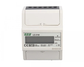 Licznik energii elektrycznej zgodność z MID 1-fazowy 100A 230V RS-485 MODBUS RTU wyświetlacz LCD LE-01M