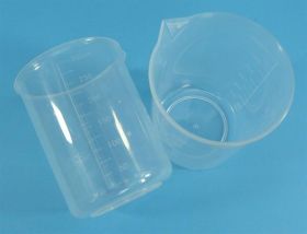 KUBEK PLAST.Z MIARKĄ 250ml KUCHENNĄ