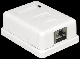 86169 Network junction box 1-port cat.6 - LSA