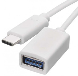 KABEL USB C WT./UAB-A GNIAZDO OTG 0,15M