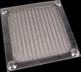 FFM-120-S Kolink aluminium fan filter, 120 mm, silver