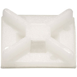 TruComponents 41066 Cable mount 4x thread Clear 50pcs