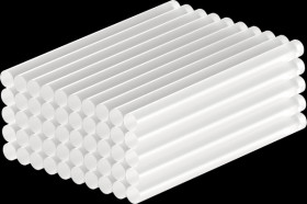 77851 Transparent glue sticks, Ø 7 mm, 50 pieces, 7 mm x 100 mm