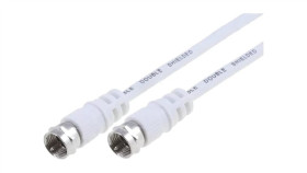 Cable-F/F-15 Kabel 15M F Wtyk, Z Obu Stron Biały