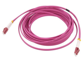 Patch cord światłowodowy o długości 3m, OM4, LC/UPC, 50/125µm FC4LC03