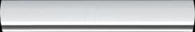 95498 URail system rail, 0.1 m, white
