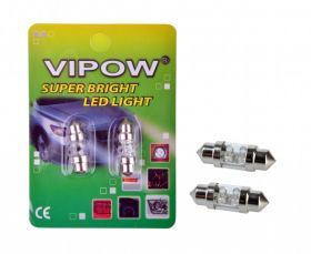 LED T10-31-4LED SV8.5 BIALA