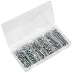 Sealey AB001SP Split Pin Assortment 555pc Small Sizes Imperial &amp; Metric