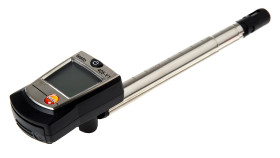 Miernik przepływu powietrza 405 przepływ 10m/s 0.01m/s Testo Prędkość przepływu powietrza, temperatura, przepływ