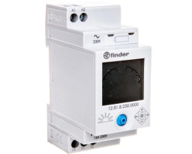 Zegar astronomiczny cyfrowy 16A jednokanałowy z przerwą nocną 12.81.8.230.0000