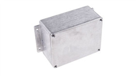 Obudowa Ekranowana Srebrny Z Kołnierzem, 139.8 X 89.7 X 55.2Mm, Rs Pro