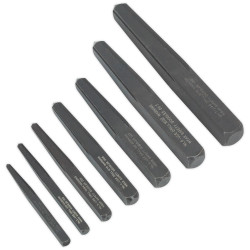 Sealey AK720 Screw Extractor Set 7pc Square Type