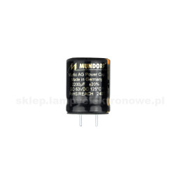 Kondensator 2200uF/63V MLytic AG Print Mundorf