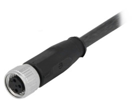 Złącze M8 żeńskie proste 0,5m 3pin 21348100388005