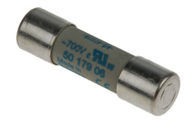 Bezpiecznik 20A 10 x 38mm 700V ac SIBA