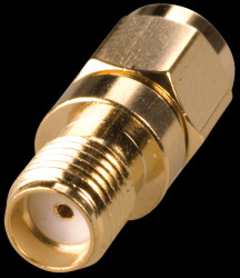 SMA-REV adapter, SMA-REV plug to SMA socket