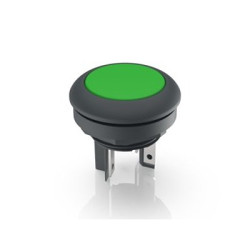 Podświetlany łącznik przyciskowy Chwilowy 1 NO średnica wycięcia 16.2mm Przewlekany RAFI