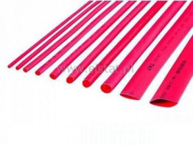 Koszulka termokurczliwa RC-6,5/ 3,2 czerwona