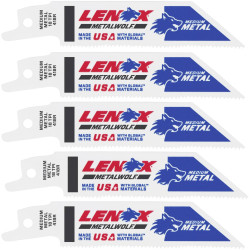 LENOX 20552418R Saber Saw Blade BIM for Universal Use 102mm 5pieces