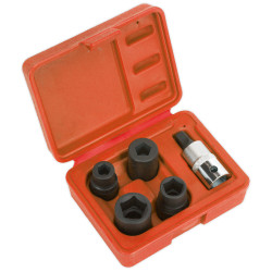 Sealey VS0464 Brake Calliper Socket Set 5pc 1/2&quot;Sq Drive