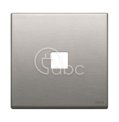 Ramka ozdobna 2Mx1 Flat, szczotkowany nikiel, 22682.1.11