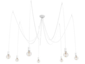 LAMPA WISZĄCA SPIDER WHITE VII 9743 Nowodvorski