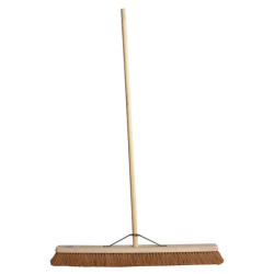 Faithfull FAIBRCOCO36H Broom Soft Coco 900mm (36in) &#x2B; Handle &amp; Stay