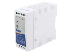 AMED60-12SGY Zasilacz impulsowy, na szynę DIN, 60W, 12VDC, 5A, 90÷264VAC, 3kV