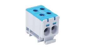 Blok Rozdzielczy - Odgałęźny 2 - Polowy 2,5-35Mm2 Niebieski Montaż Płaski...
