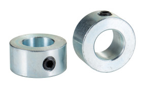 Pierścień osadczy, mocowanie: Wkręt dociskowy, śred. wału: 0.75cal, Stal