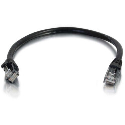 C2G 83410 C2G 5m Cat6 Booted Unshielded (UTP) Network Patch Cable - Black